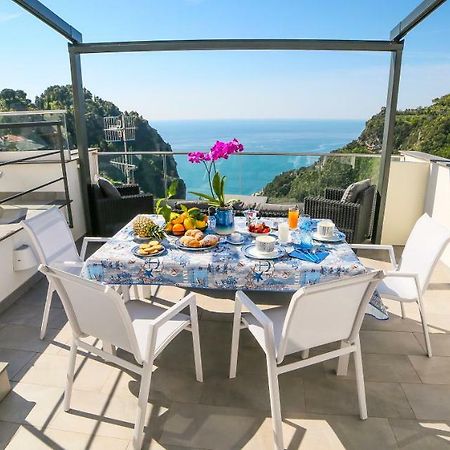 Villa Admiring Amalfi Scala Esterno foto