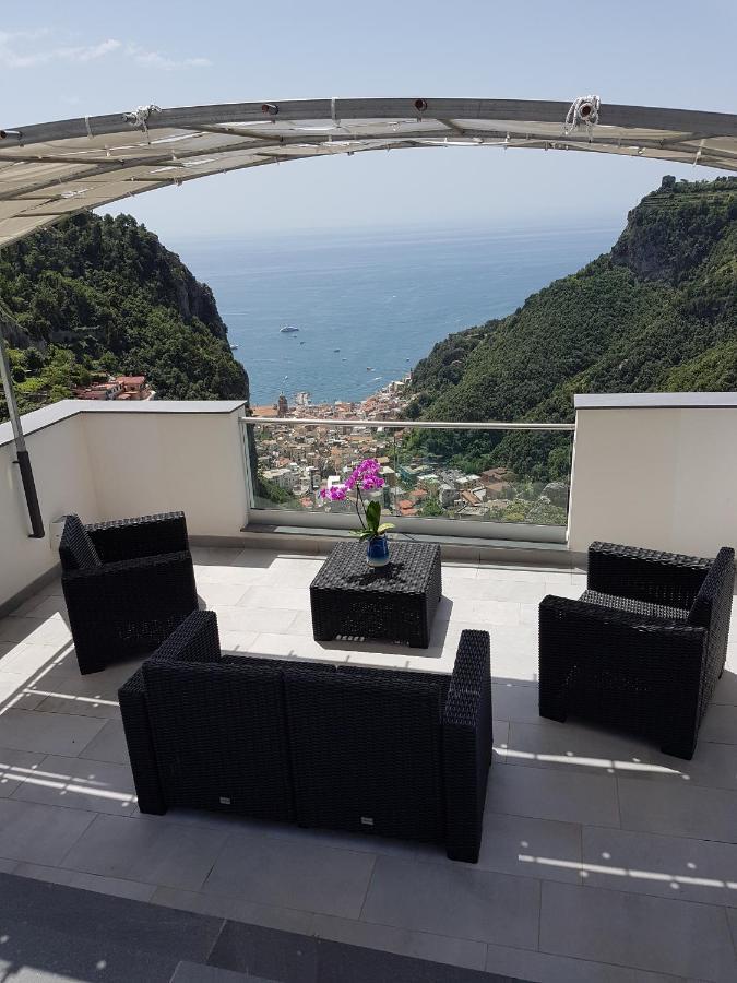 Villa Admiring Amalfi Scala Esterno foto
